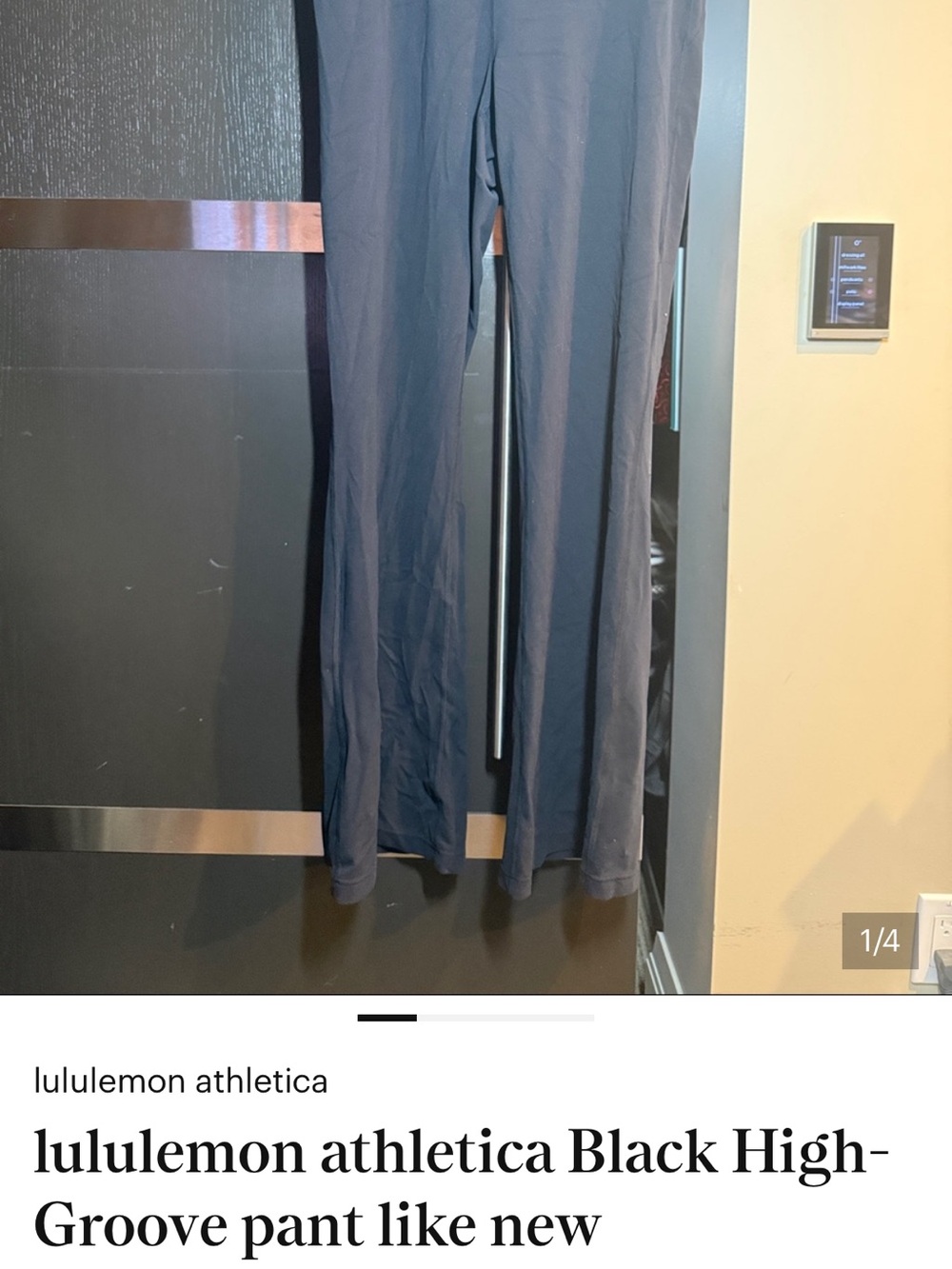 lululemon athletica Heather Gray Groove pants 
Bundle for @beesclosetclear